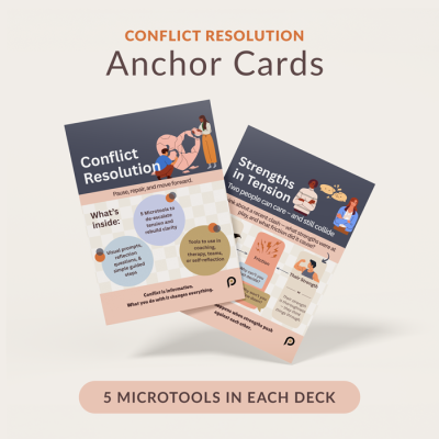 Anchor Cards: Conflict Resolution x25