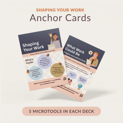 Anchor Cards: Shaping Your Work