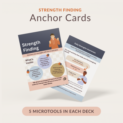 Anchor Cards: Strength Finding x25
